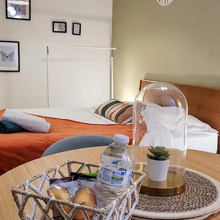 L'eden Rouennais -studio Cosy - Gare De A 2 Min - Fibre - Coeur De *